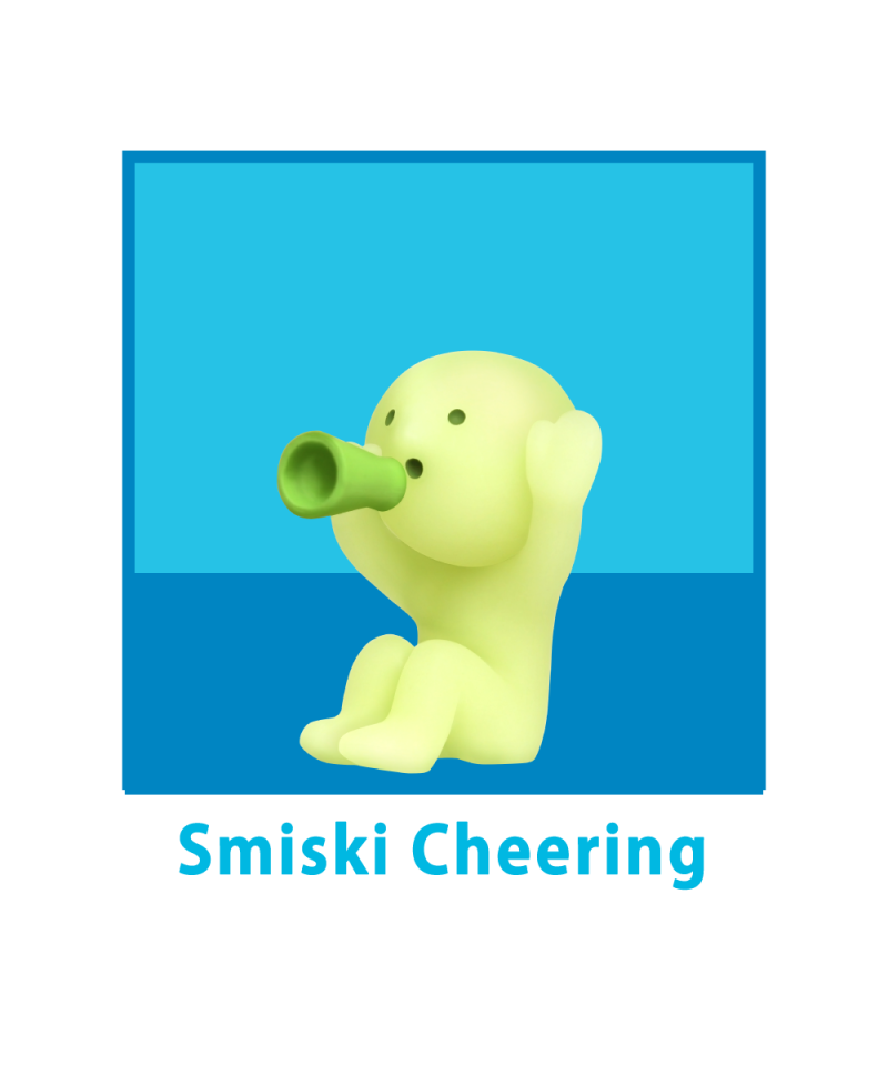 Figurine Smiski – Série Moving – BABYWATCH – Neuve