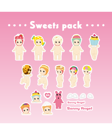 Sonny Angel Benelux - Sticker Pack série 1 (20pcs) Sonny Angel Benelux - Sticker Pack série 1 (20pcs)