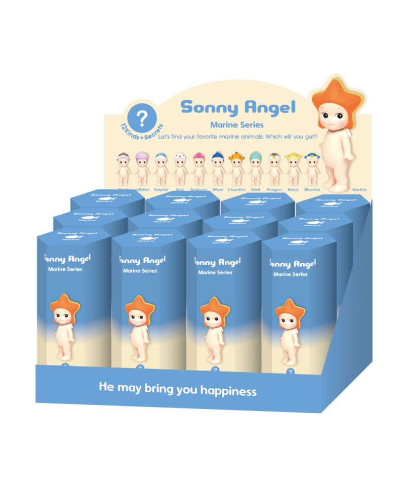 Sonny Angel Benelux Série Marins, boîte de 12 figurines