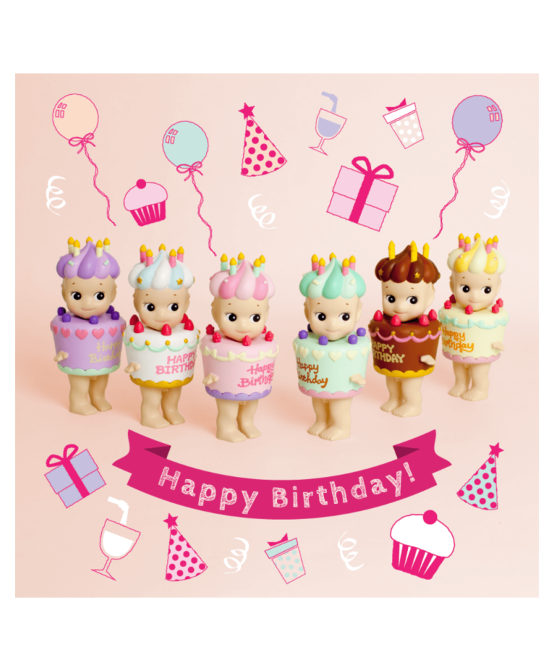 SEC HAPPY BIRTHDAY(シークレット) Sonny Angel Benelux - Figurine Happy Birthday series