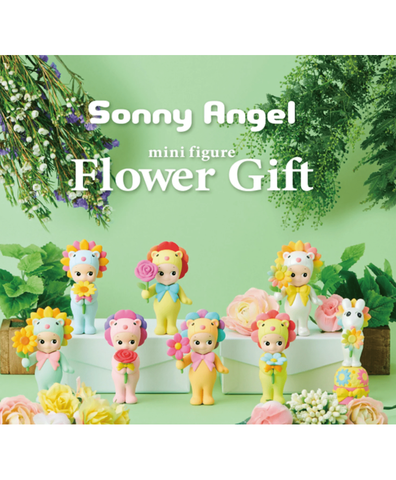 Mini figurine Angel with Flower